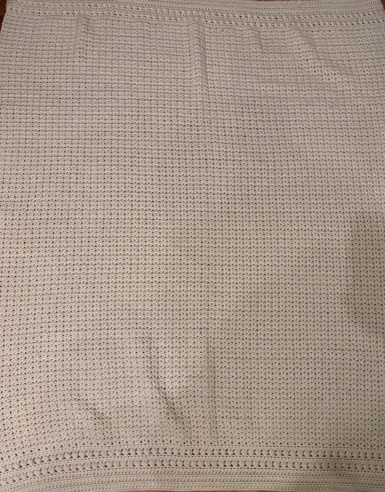 Creamline Blanket Crochet Pattern