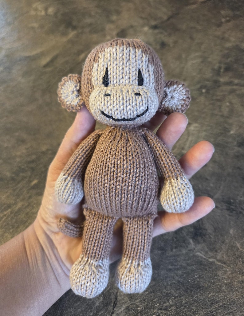 Gentle Monkey Knitting Pattern