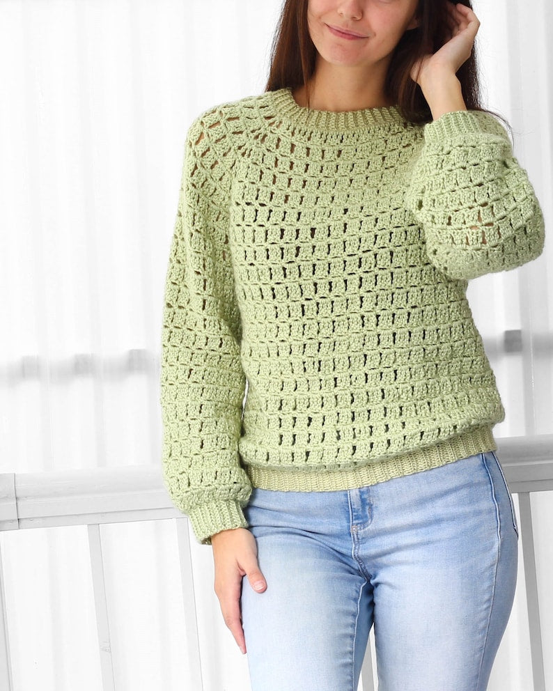 EaseFlow Sweater Crochet Pattern