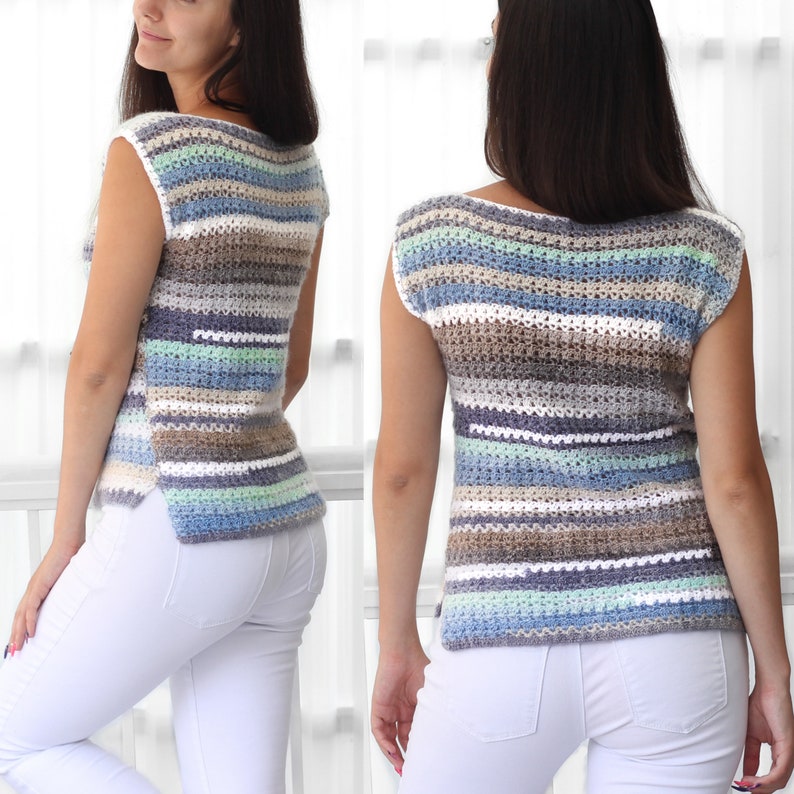 CoastalWave Top Crochet Pattern
