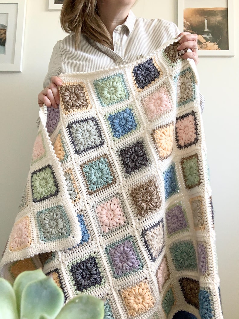 Wildbloom Blanket Crochet Pattern