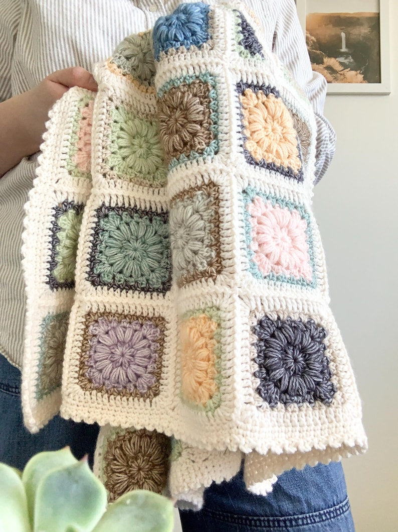 Wildbloom Blanket Crochet Pattern