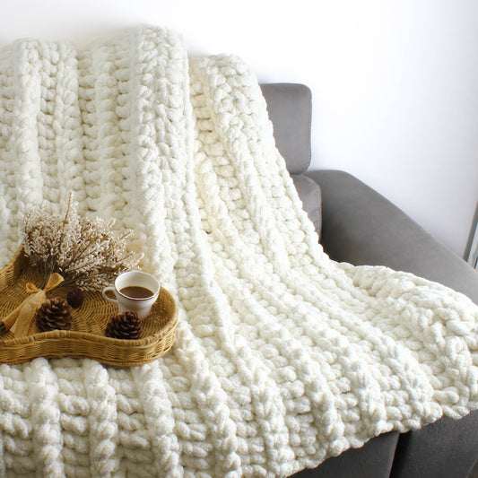 Chunky Blanket Crochet Pattern