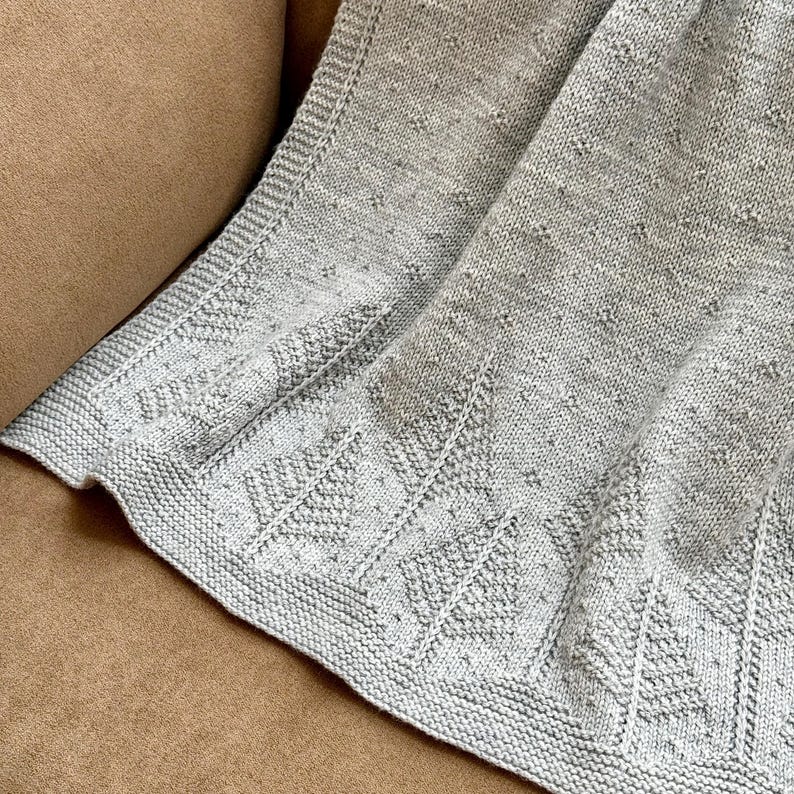Pines Blanket Knitting Pattern