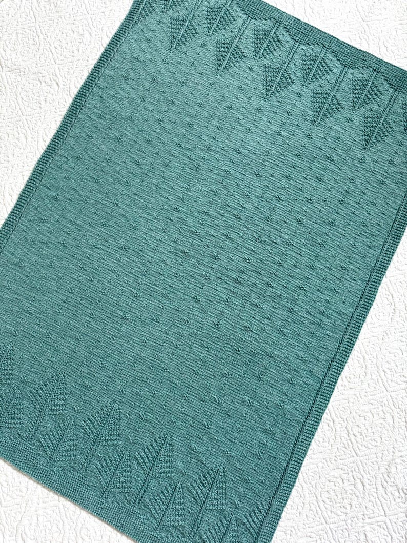 Pines Blanket Knitting Pattern