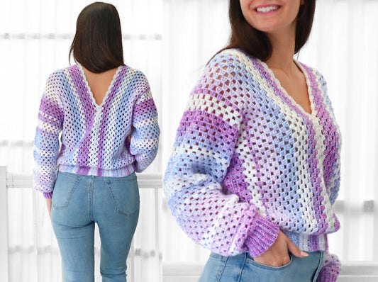 Bliss Sweater Crochet Pattern