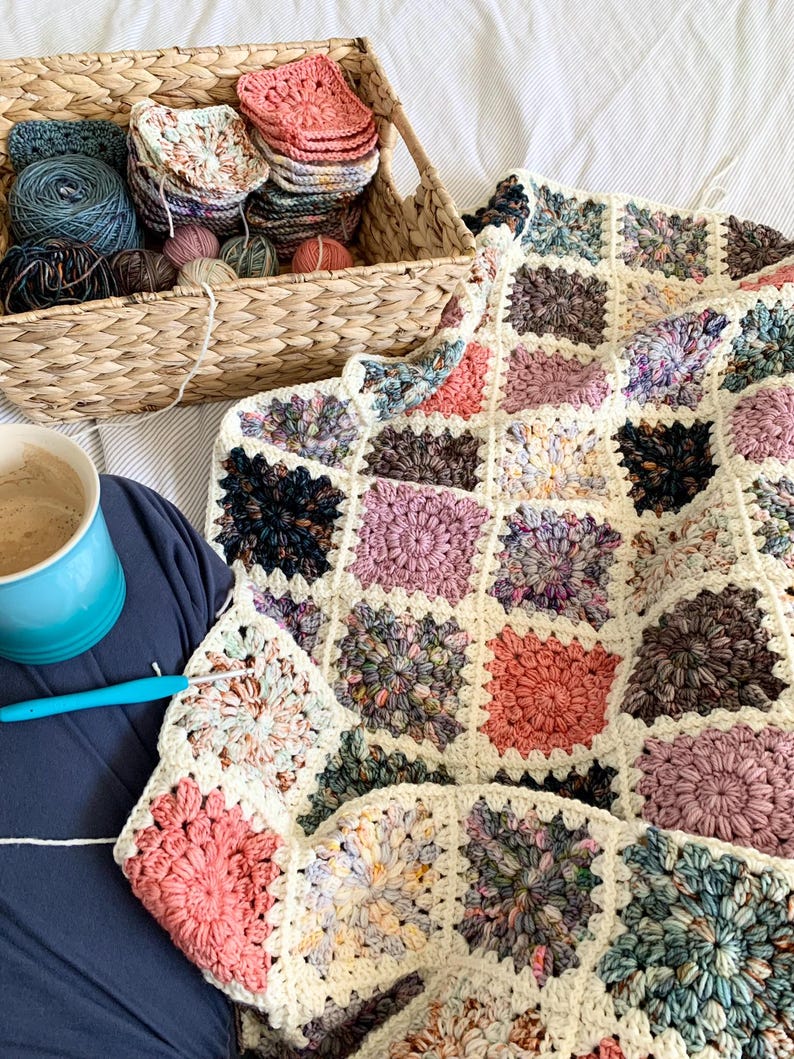 Cloudburst Blanket Crochet Pattern