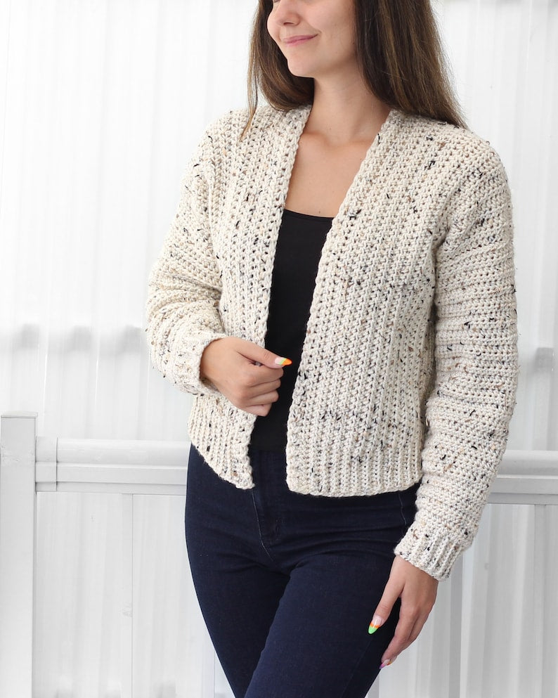 Effortless Cardigan Crochet Pattern