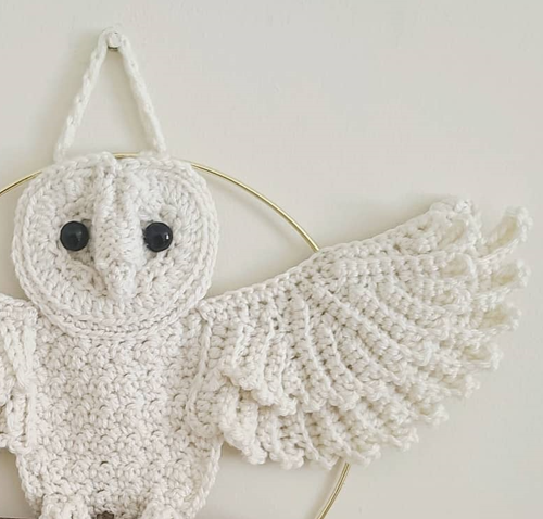 Owl Wall Crochet Pattern