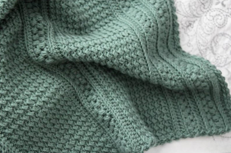 Forest Meadow Blanket Crochet Pattern