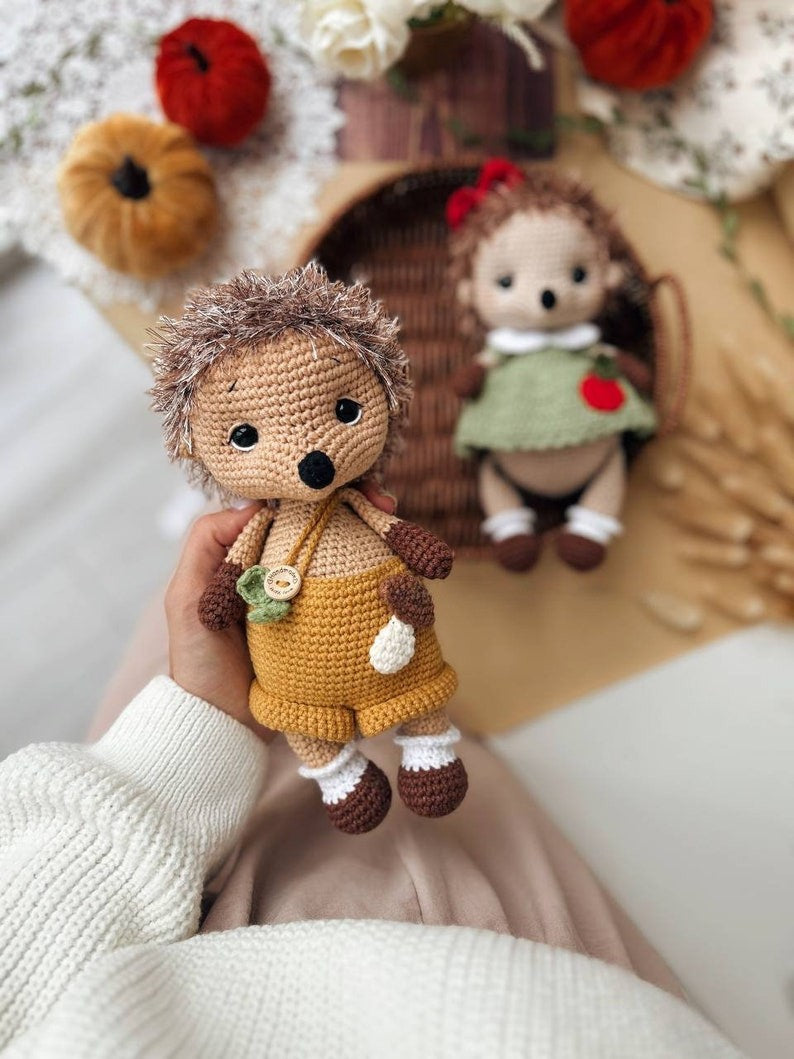 Poppy Hedgehog Crochet Pattern