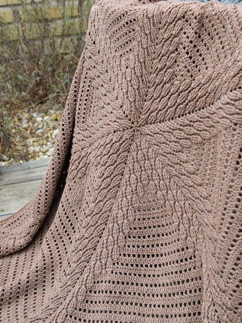 Hushfall Blanket Crochet Pattern