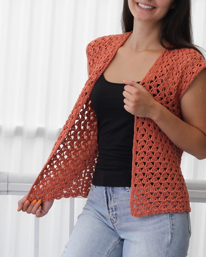 Sienna Cardigan Crochet Pattern
