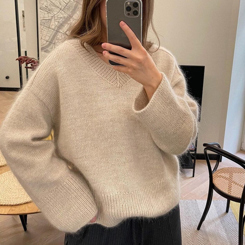 Easeform Sweater Knitting Pattern