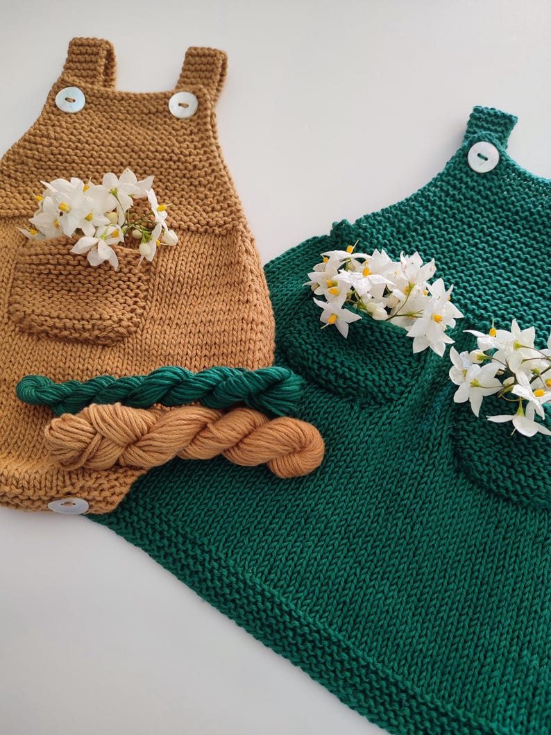 Olive Pocket Dress Knitting Pattern