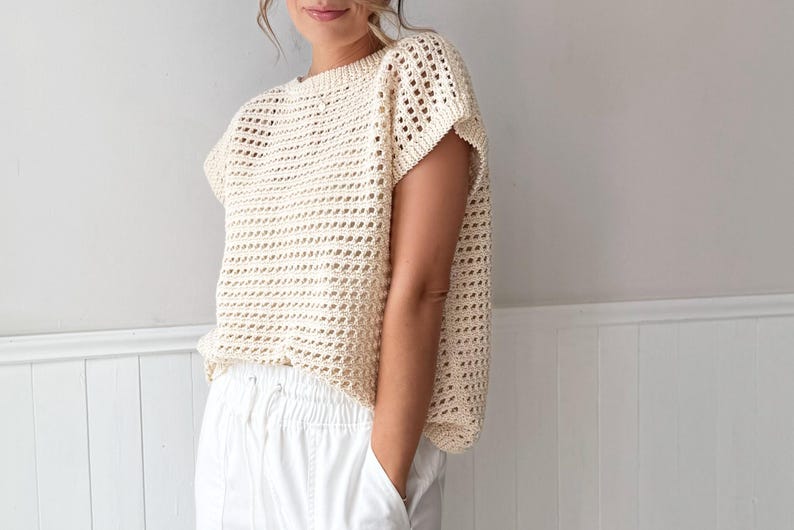 Driftline Top Crochet Pattern