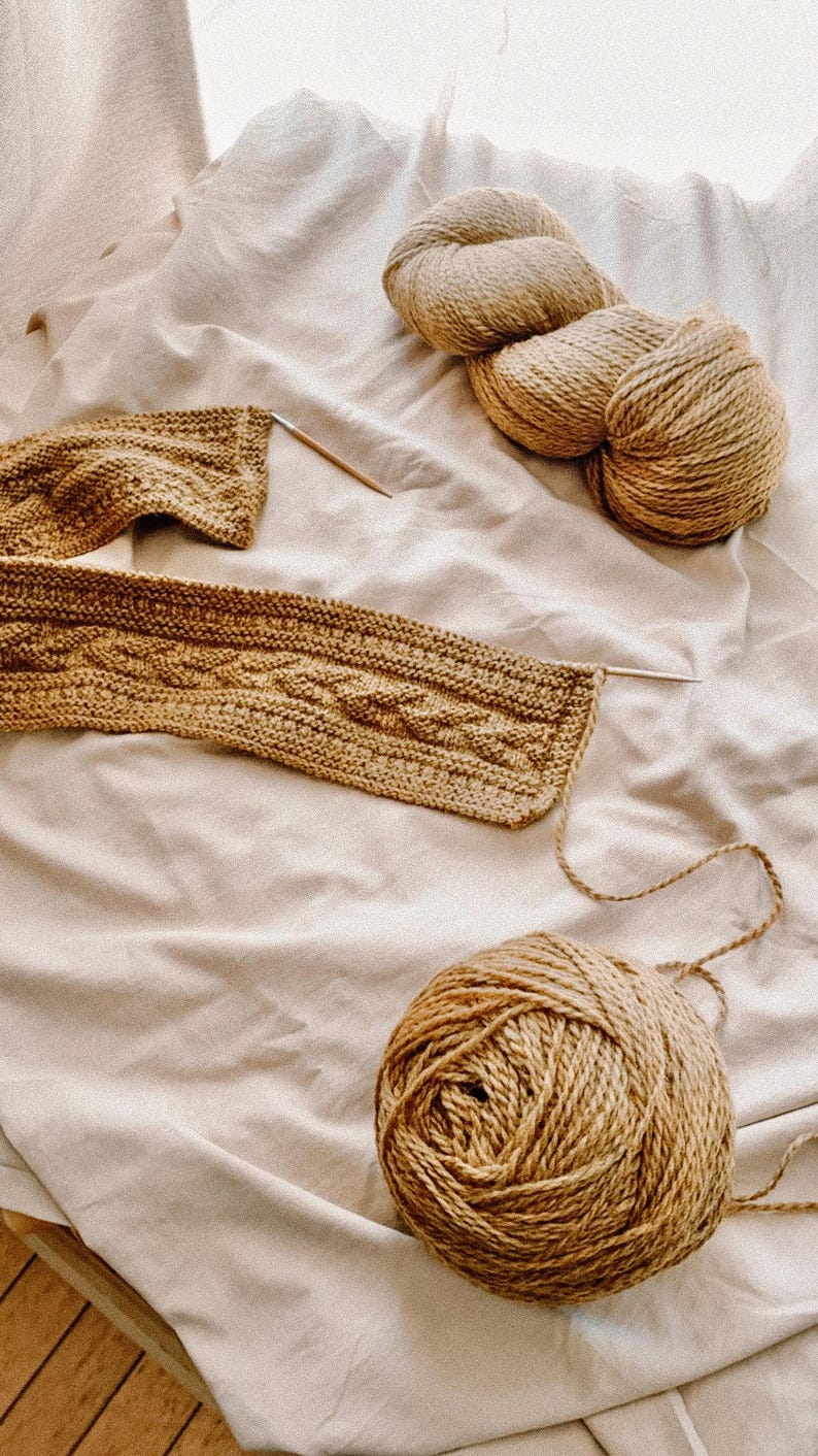 Cobblestone Blanket Knitting Pattern