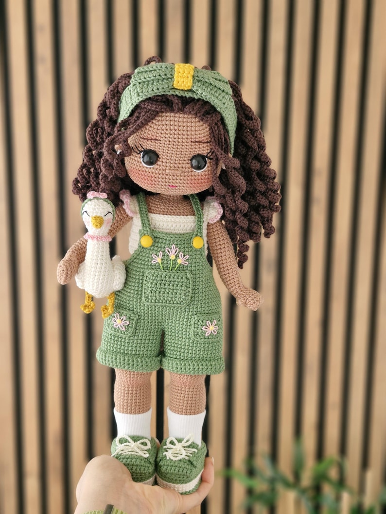 Meadow Girl Doll Crochet Pattern