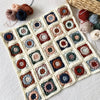 Granny Square Pillow Crochet Pattern