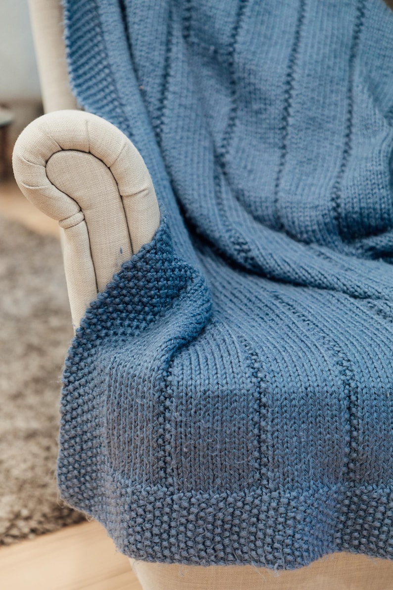 Cloud Blanket Knitting Pattern