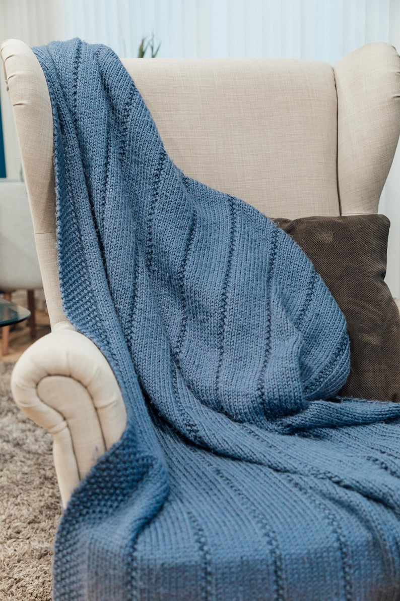 Cloud Blanket Knitting Pattern