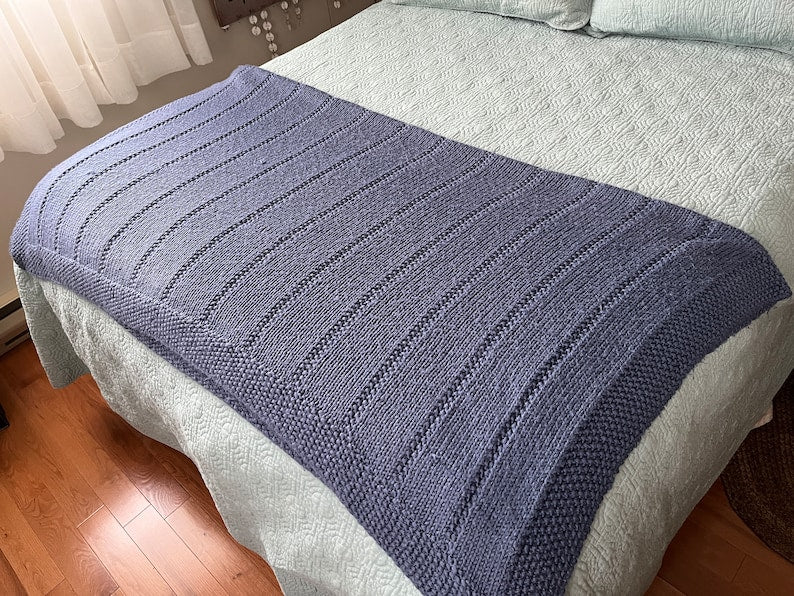 Cloud Blanket Knitting Pattern