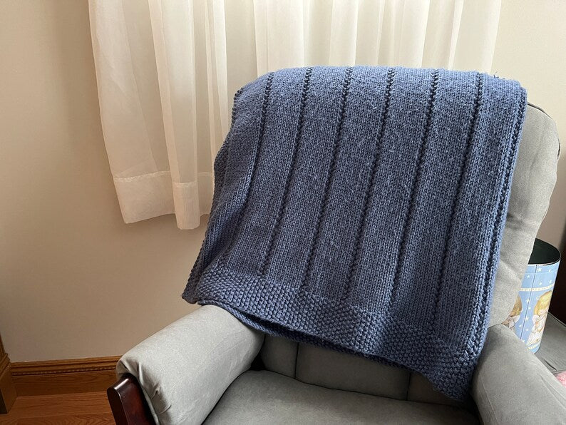 Cloud Blanket Knitting Pattern