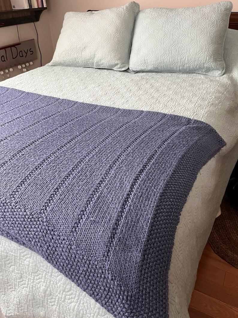 Cloud Blanket Knitting Pattern