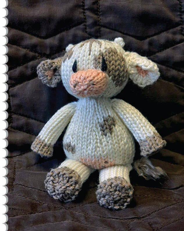 Cute Cow Knitting Pattern