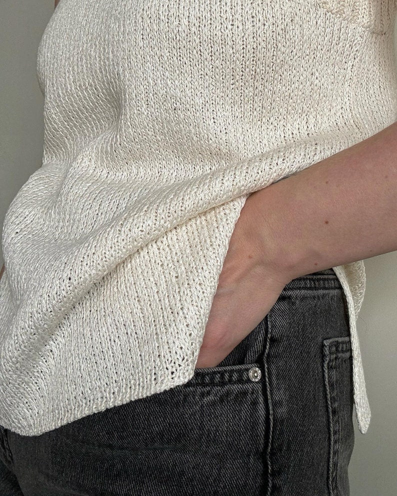 Lustre Top Knitting Pattern