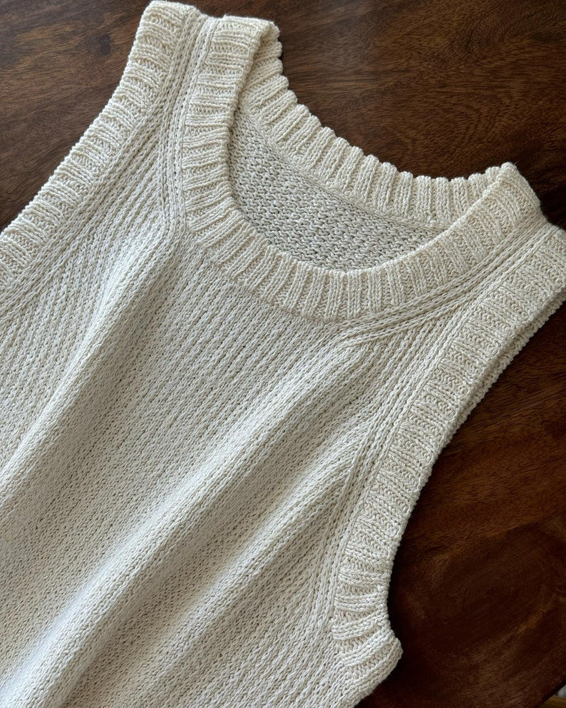 Lustre Top Knitting Pattern