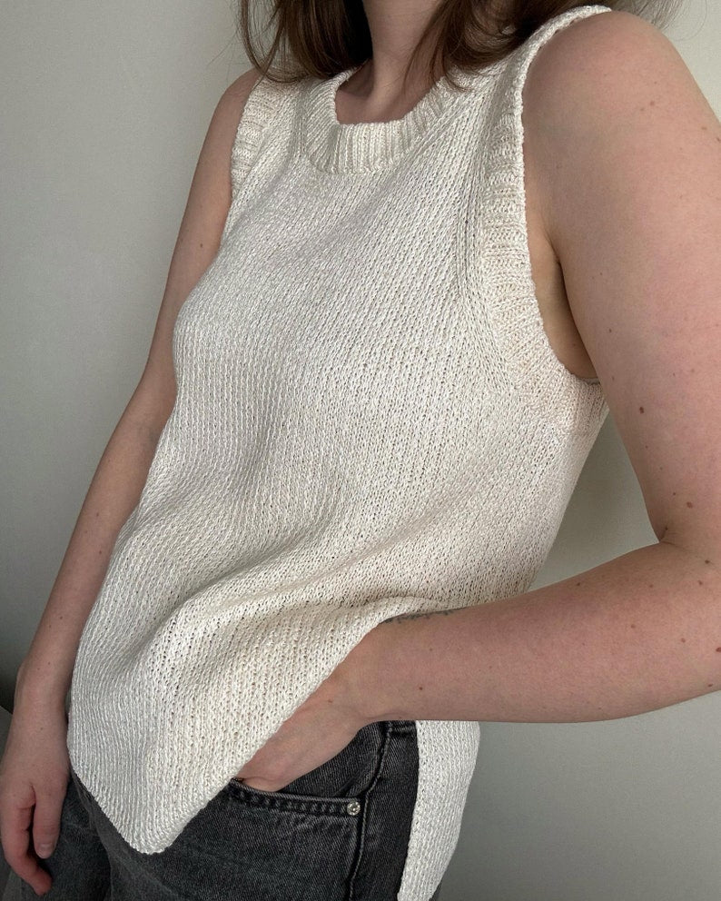 Lustre Top Knitting Pattern