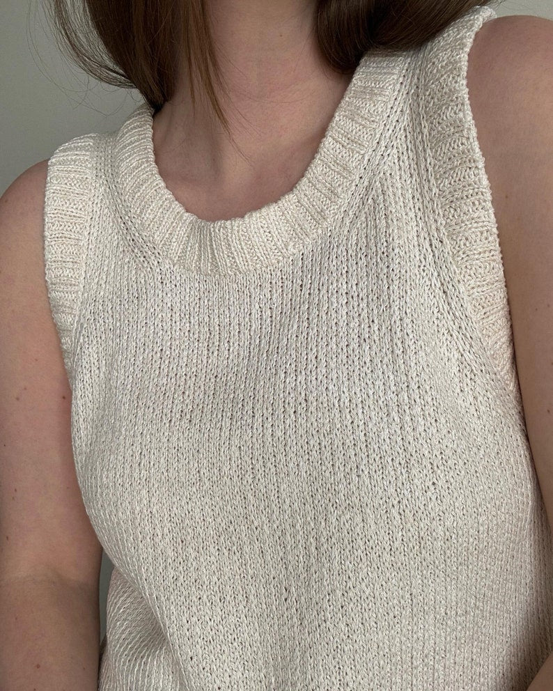 Lustre Top Knitting Pattern