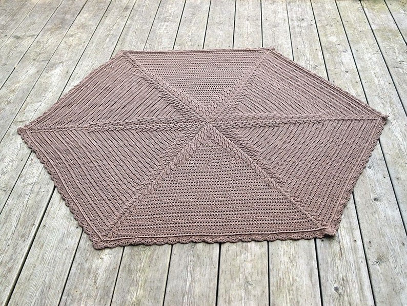 Hushfall Blanket Crochet Pattern