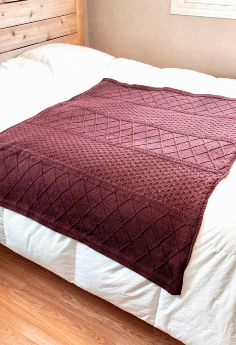 Everweave Blanket Knitting Pattern