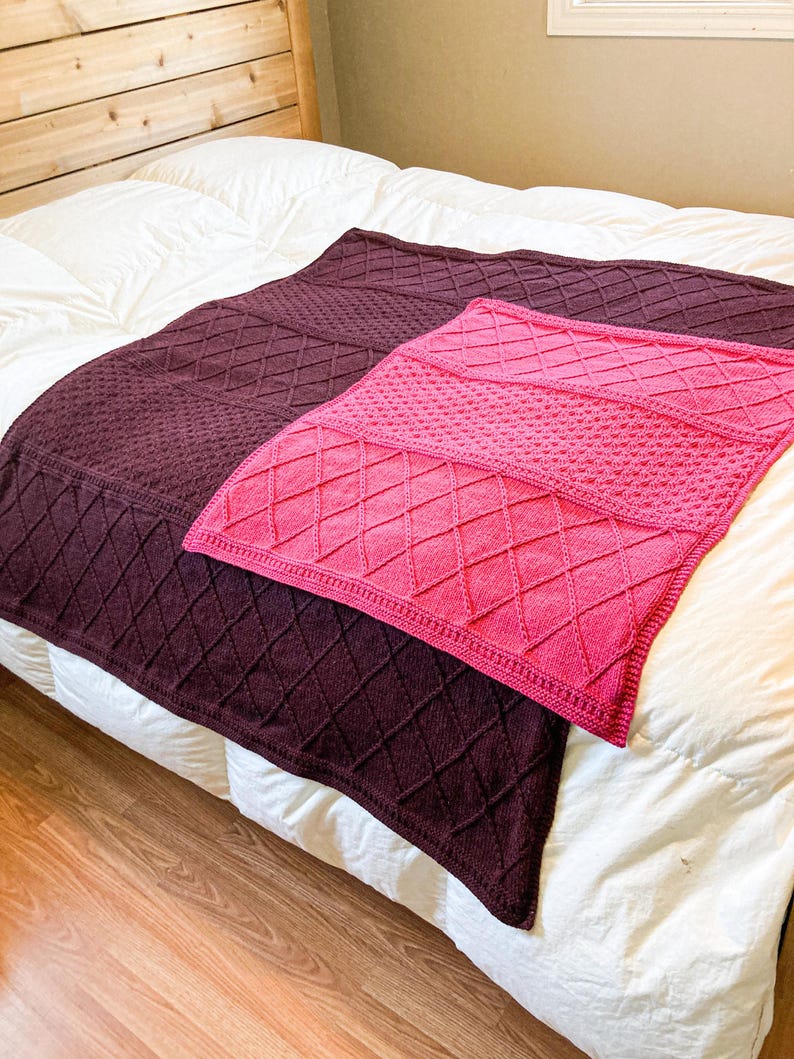 Everweave Blanket Knitting Pattern