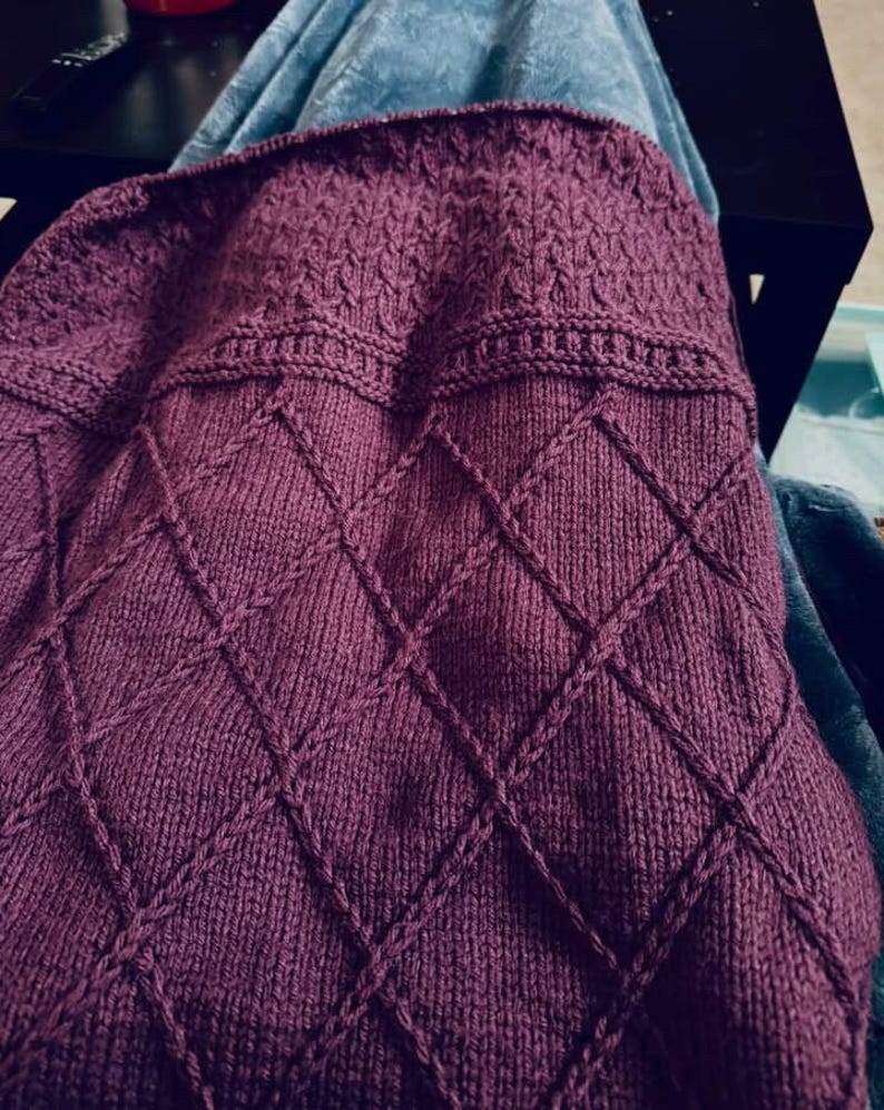 Everweave Blanket Knitting Pattern