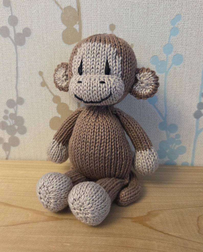 Gentle Monkey Knitting Pattern