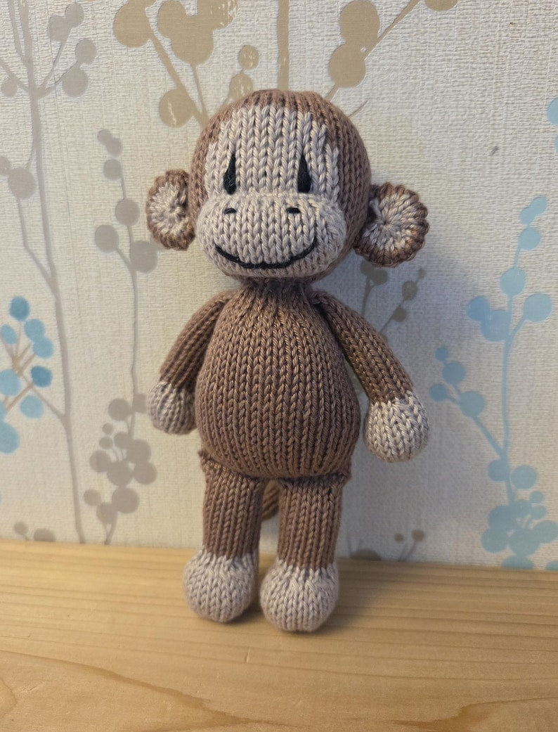 Gentle Monkey Knitting Pattern