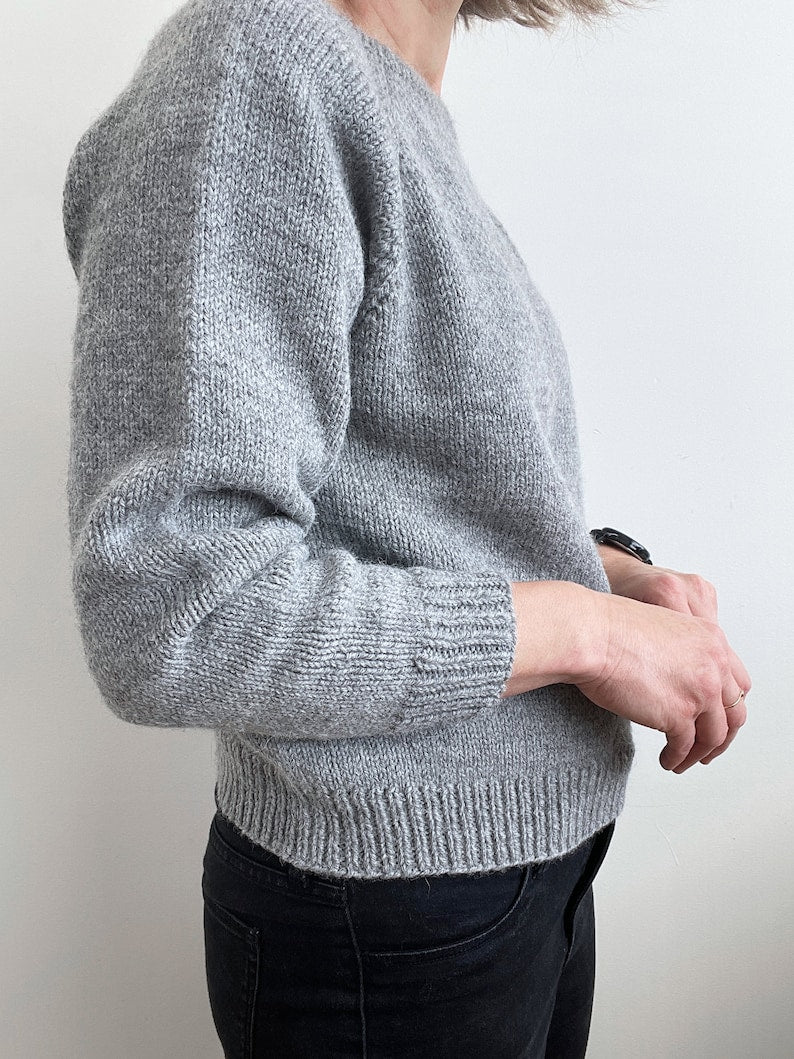 Comfort Sweater Knitting Pattern