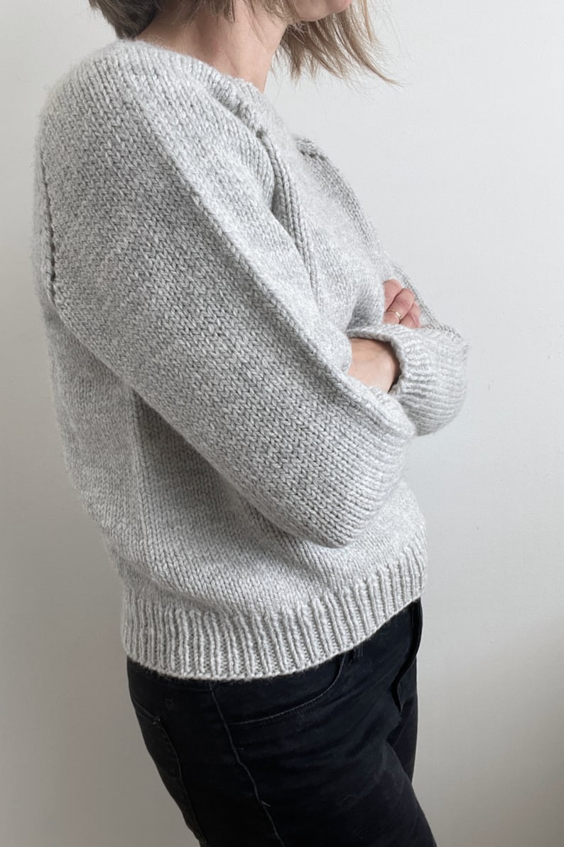 Comfort Sweater Knitting Pattern