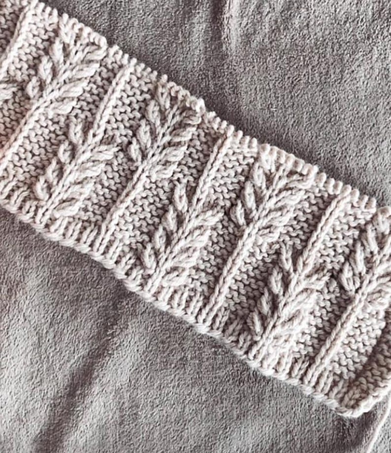 Wheatfield Blanket Knitting Pattern