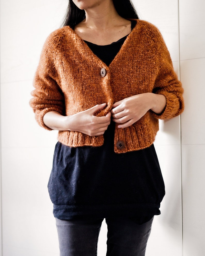 Cinnamon Cardigan Knitting Pattern