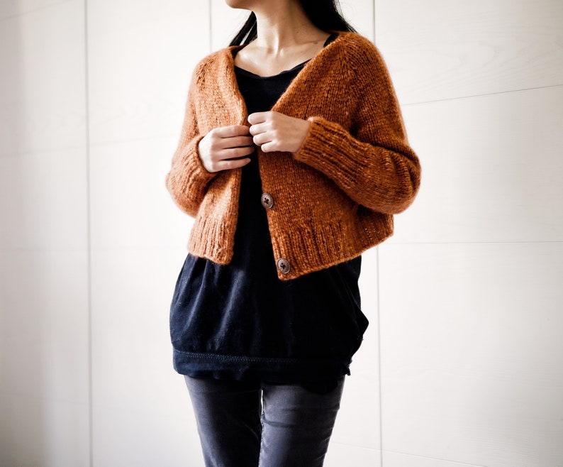 Cinnamon Cardigan Knitting Pattern