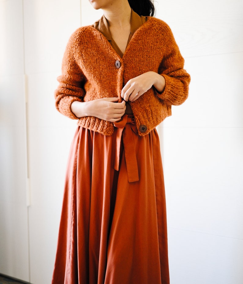 Cinnamon Cardigan Knitting Pattern