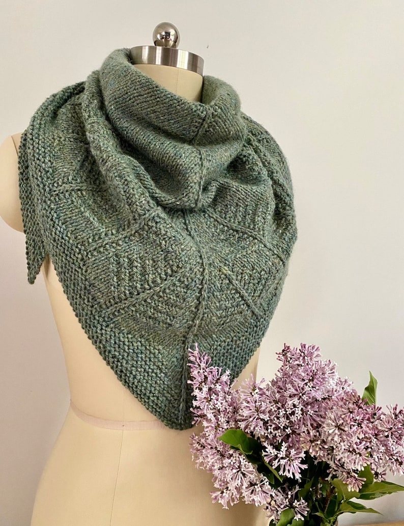 Winter Pines Shawl Knitting Pattern