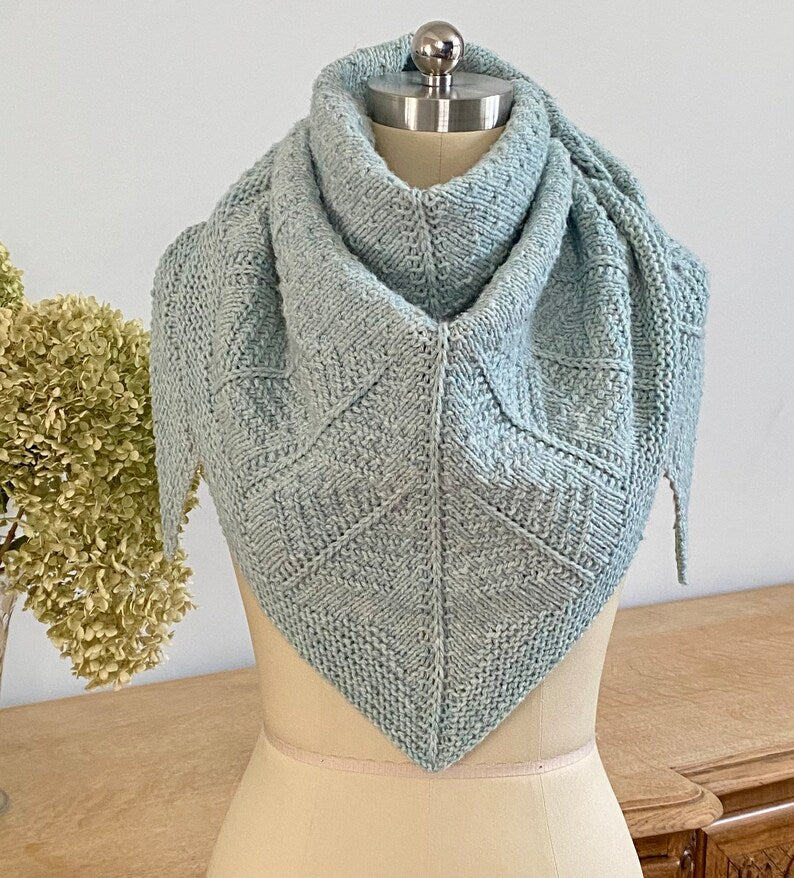 Winter Pines Shawl Knitting Pattern