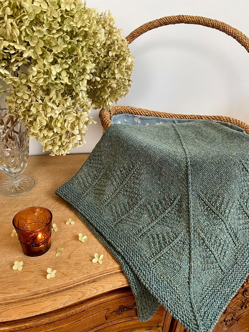 Winter Pines Shawl Knitting Pattern