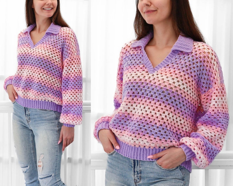 GentleGlow Sweater Crochet Pattern