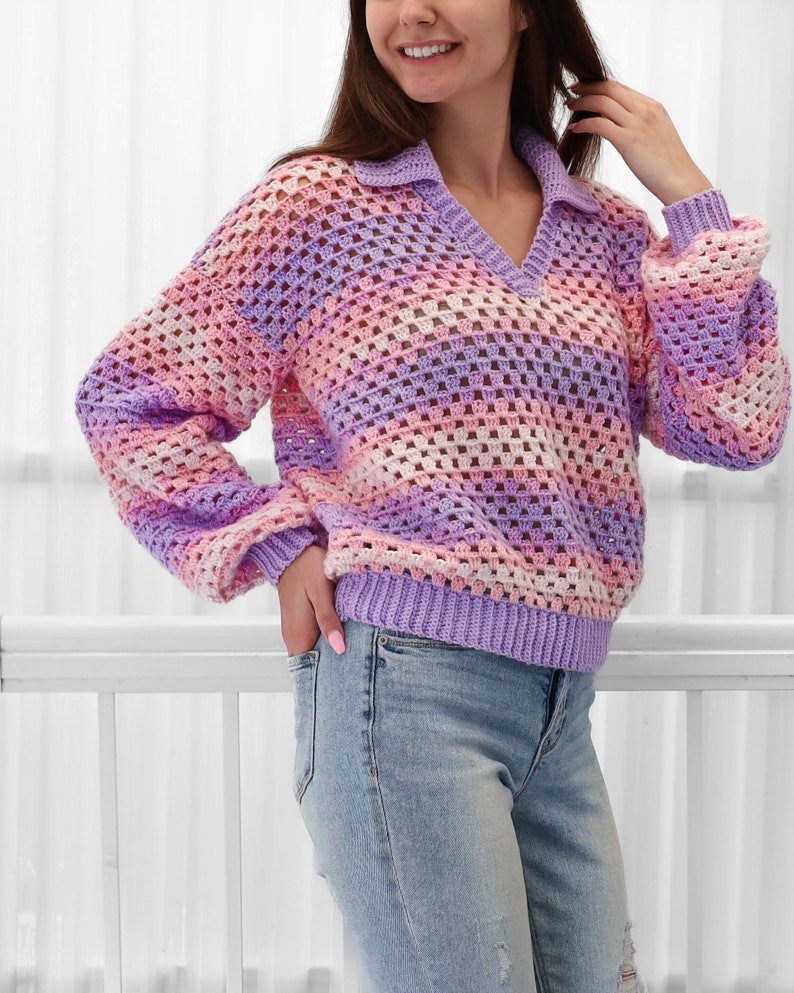 GentleGlow Sweater Crochet Pattern